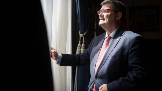 Juan Mari Aburto, alcalde de Bilbao. Juan Mari Aburto, alcalde de Bilbao.