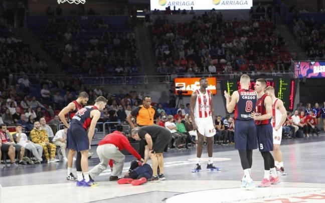 La lesión de Howard tras caérsele encima Fall