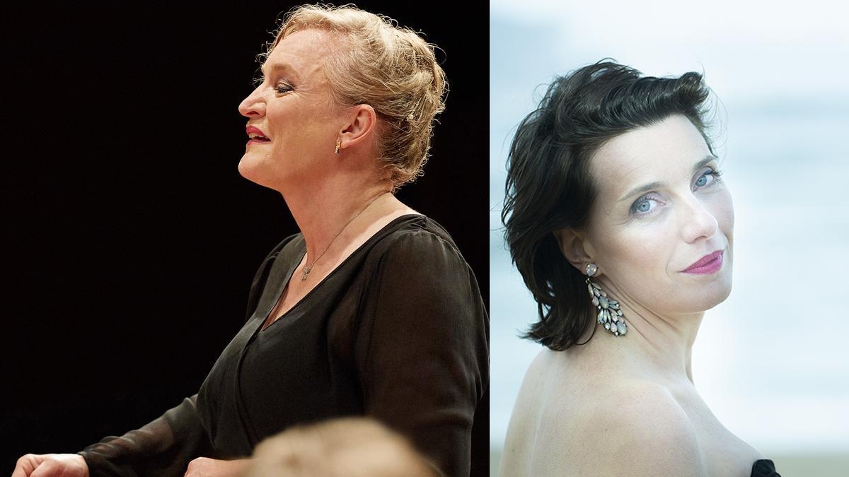 Ligia Amadio y Ang&eacute;line Dabel.