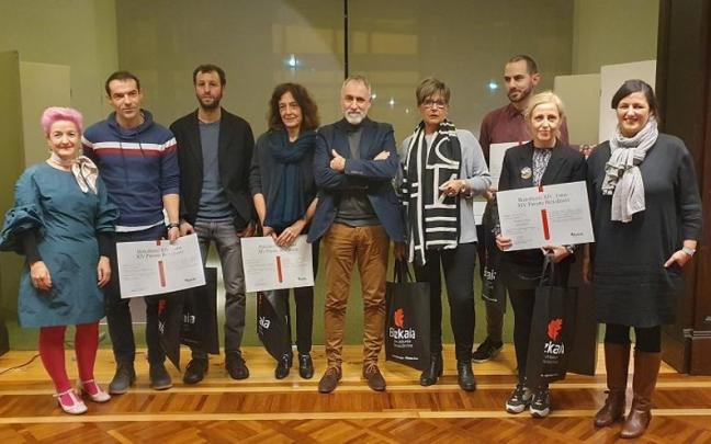 BizkaIdatz literatur lehiaketaren XIV. edizioko sari-banaketa.