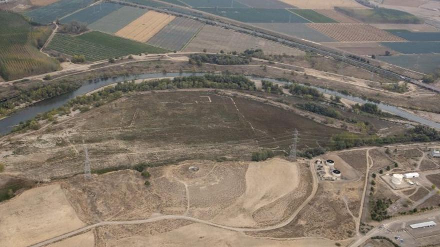 Meandro de El Señorío de el Ebro a su paso por Castejón donde se actuará