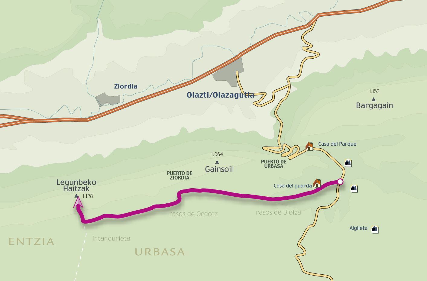 Parque natural de Urbasa.