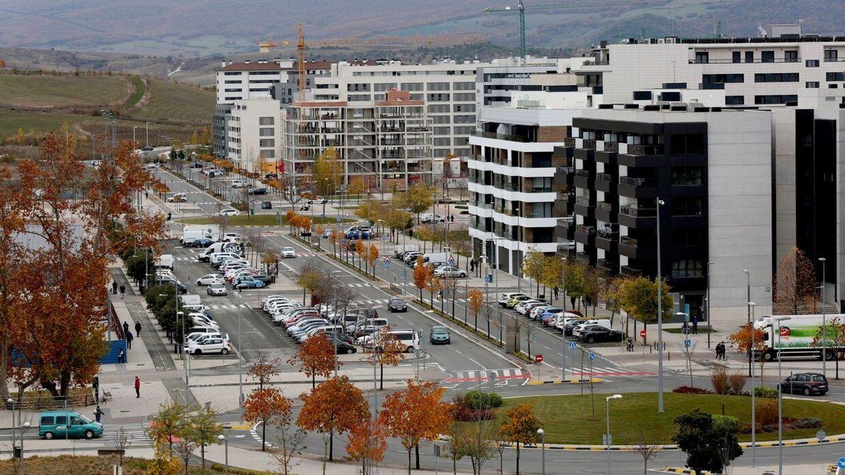 Viviendas en Pamplona.