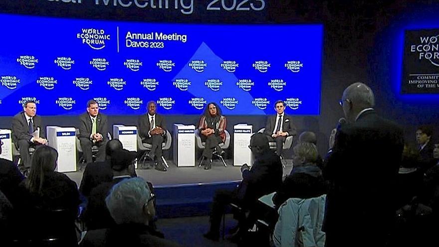 Reunión anual del Foro Económico Mundial que se celebra en Davos (Suiza). | FOTO: E.P.