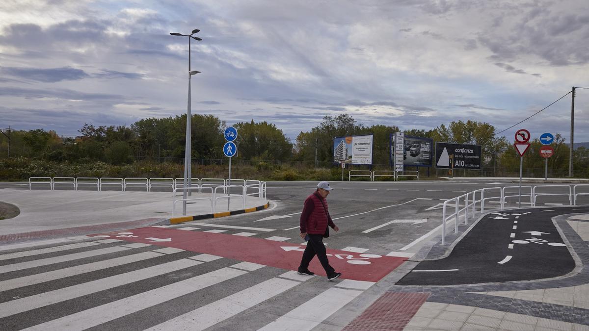 Nuevo acceso peatonal.