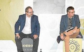 Mesa redonda con la participación de Bodegas Ysios (Laguardia), Viña Salceda (Elciego), Torre de Oña (Páganos) y Villa Lucía (Laguardia).