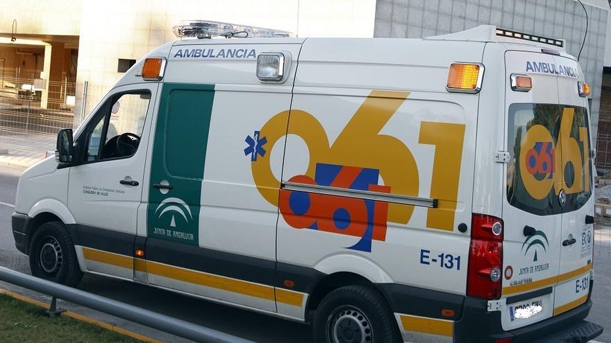 Imagen de una ambulancia.