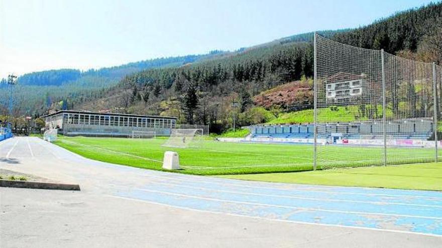 El complejo deportivo de Legazpi.