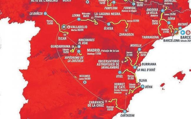recorrido de la vuelta 2023