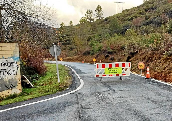 El acceso a Eraul, solo a través de Abárzuza