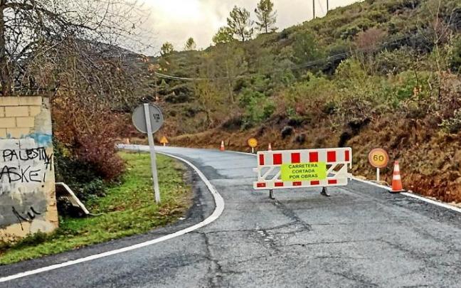 El acceso a Eraul, solo a través de Abárzuza