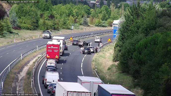 Accidente en Vitoria.