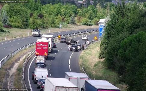 Accidente en Vitoria.