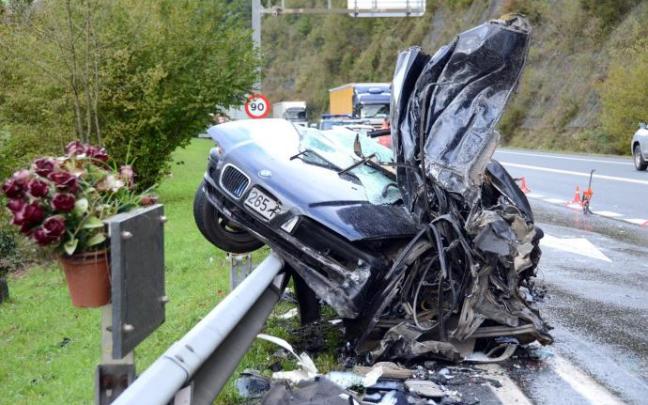 Imagen de archivo de un accidente de tráfico