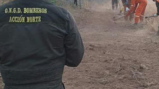 Imagen de archivo Bombero voluntario de la ONG Acción Norte