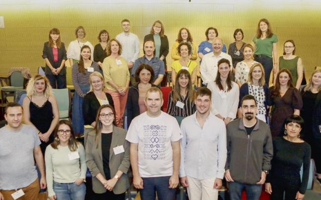 Europatik eta munduko beste herrialde batzuetatik etorri dira langileentzako prestakuntzako seigarren astean parte hartzera.