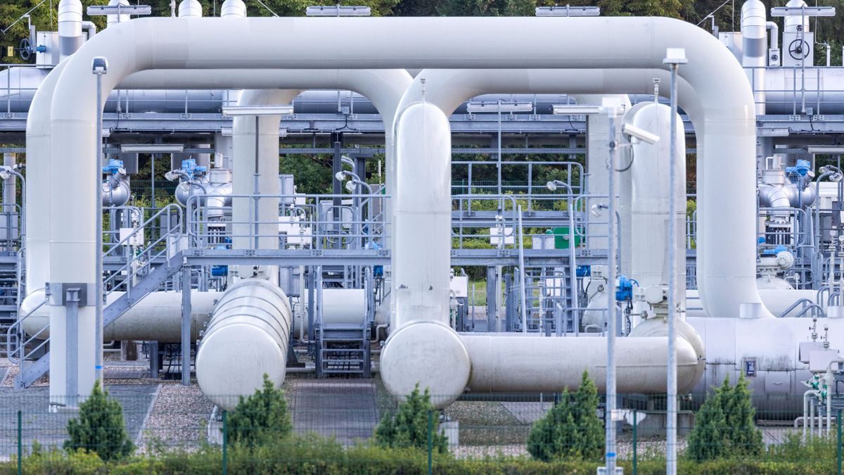 Vista de las instalaciones del gasoducto NordStream 1 en la localidad de Lubmin, en el estado alemán de Mecklemburgo.