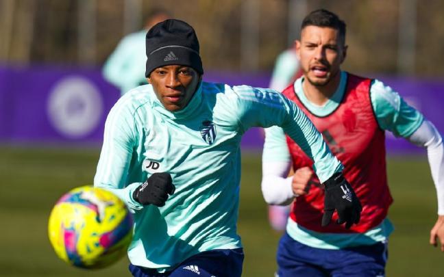 Lance de un entrenamiento esta semana en Valladolid. Lance de un entrenamiento esta semana en Valladolid.