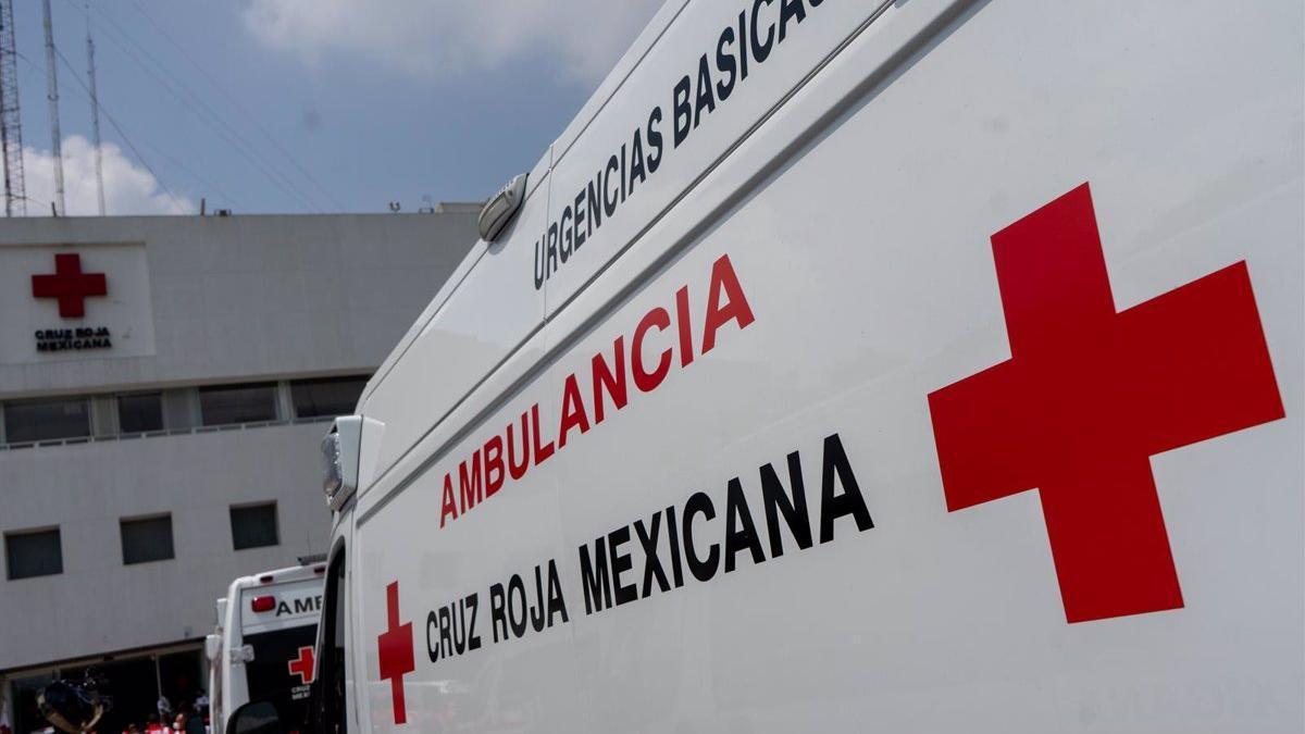 Ambulancia en un hospital de México.