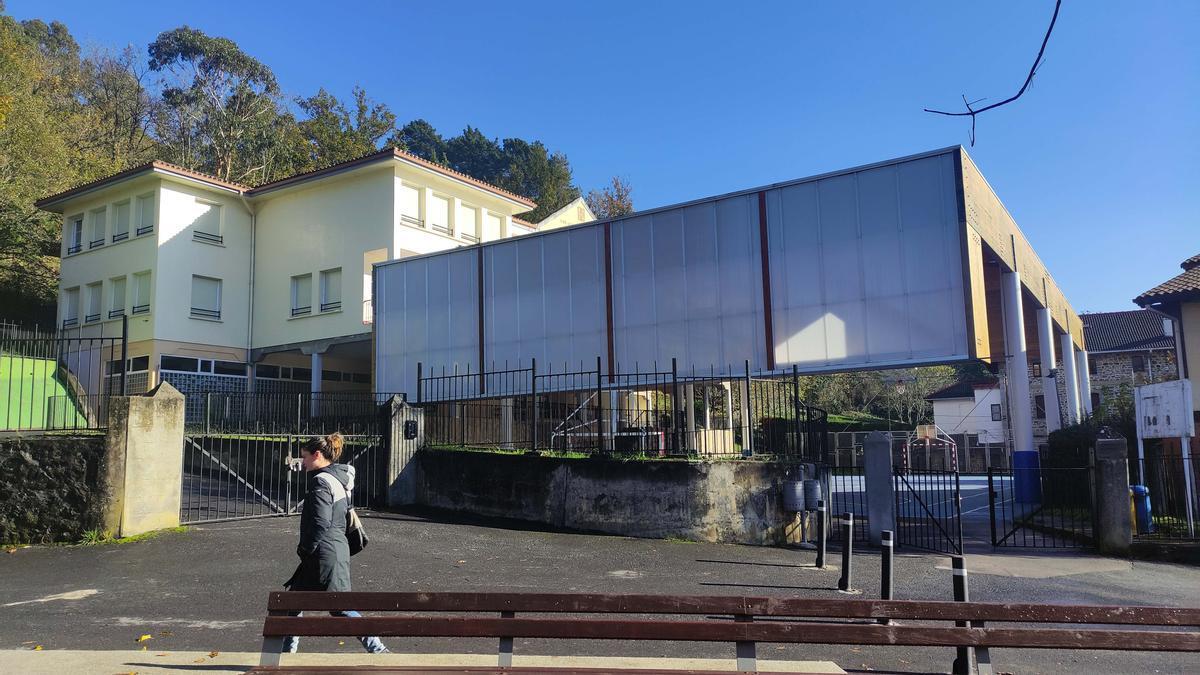 El colegio Eskartzaga es una de las instalaciones donde se pondrá en marcha el sistema.