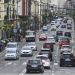 El centro de Bilbao absorbe casi la mitad de los flujos de vehículos.