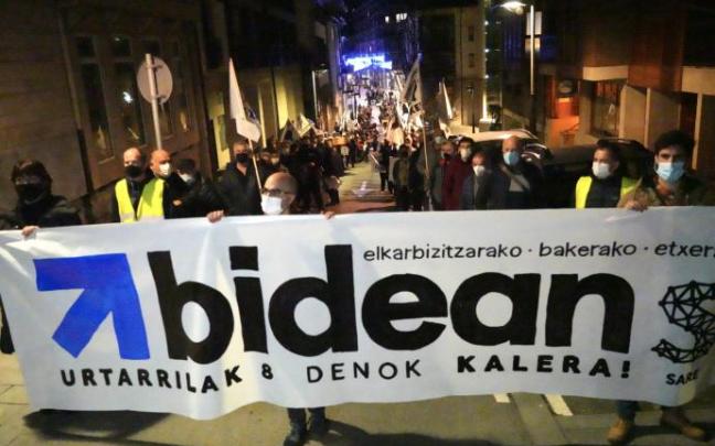 Acto de Nochevieja en Arrasate.