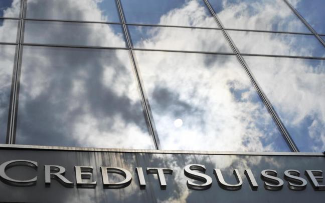 Logo del banco Credit Suisse.