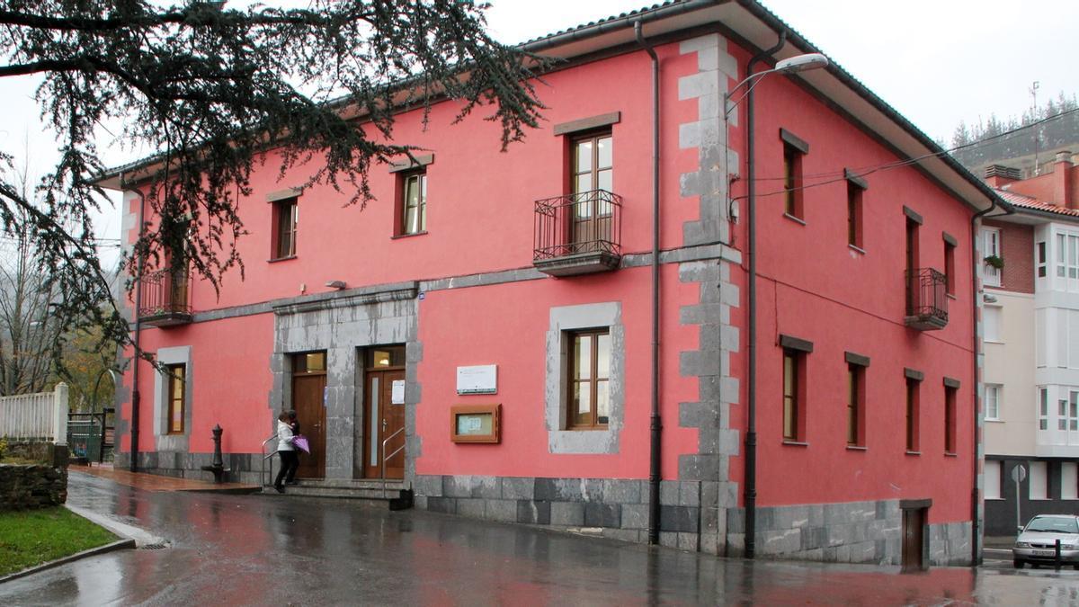 Dependencias de la actual escuela de Etxebarria.