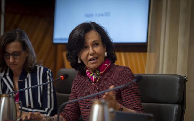 Ana Patricia Botín, presidenta del Banco Santander. Ana Patricia Botín, presidenta del Banco Santander.