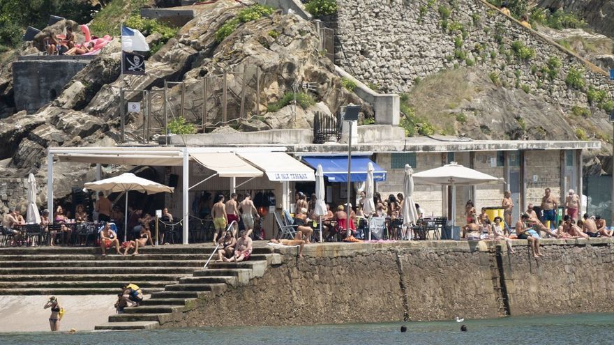 Chiringuito de la isla de Santa Clara