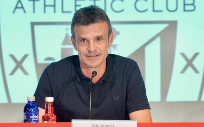 El presidente del Athletic, Jon Uriarte.