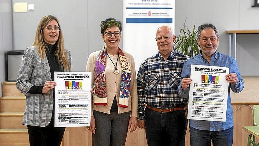 Organizadores, en la presentación de las jornadas.