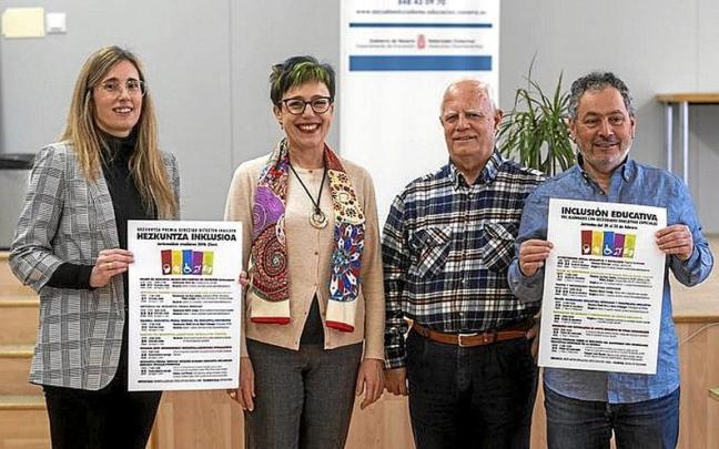 Organizadores, en la presentación de las jornadas.