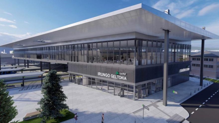 Nueva estación de Renfe en Irun