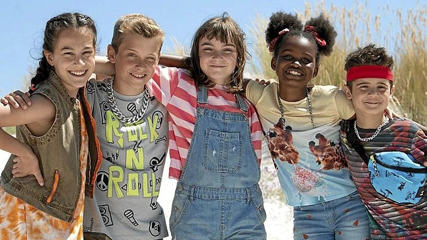 Elenco infantil de la serie ‘Los Argonautas’.