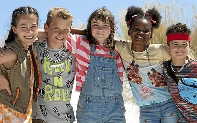 Elenco infantil de la serie ‘Los Argonautas’.