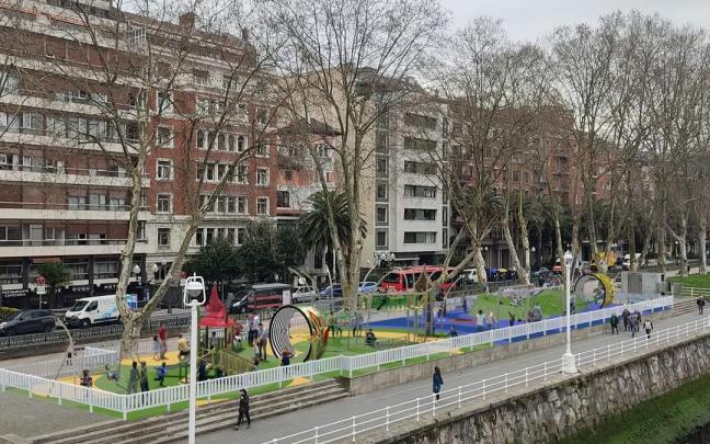 La zona de juegos incluir&aacute; nuevos elementos relacionados con la mitolog&iacute;a vasca.