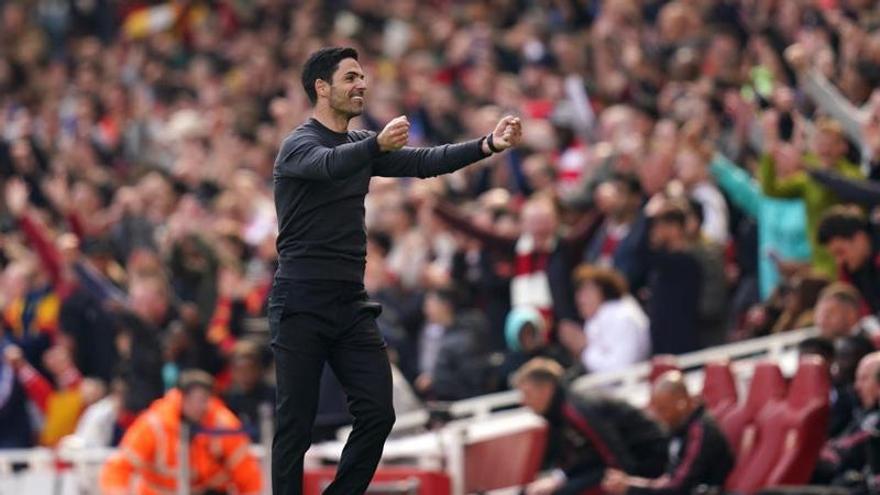 Mikel Arteta, entrenador del Arsenal.