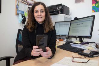 Adela Mesa, profesora de Ciencias Políticas y de la Administración de la UPV/EHU.