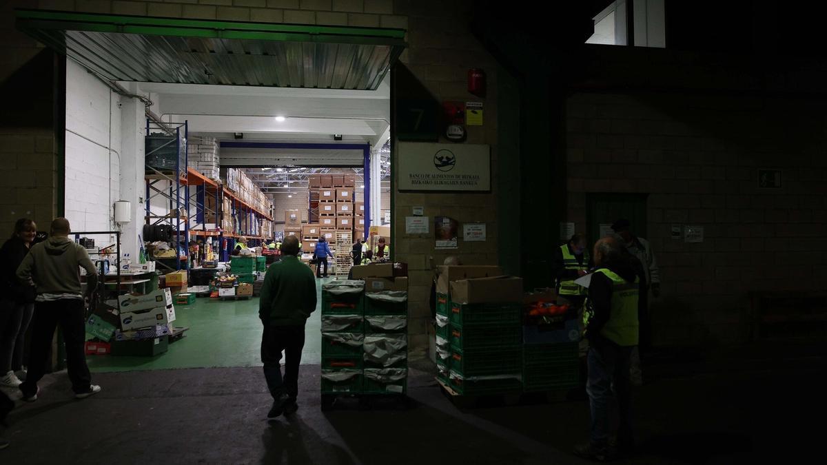 Entrada a una de las tres naves.