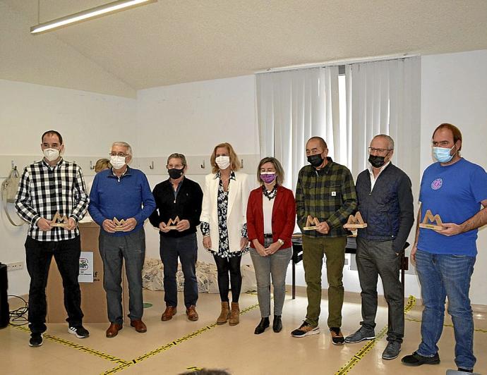 Presidentes de la asociación de desarrollo rural de Montaña Alavesa durante estos 30 años.