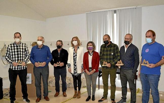 Presidentes de la asociación de desarrollo rural de Montaña Alavesa durante estos 30 años.