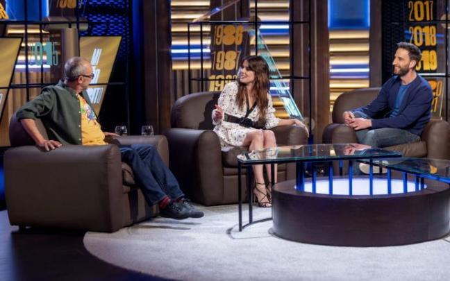 Arturo González-Campos, Adriana Ugarte y Dani Rovira.