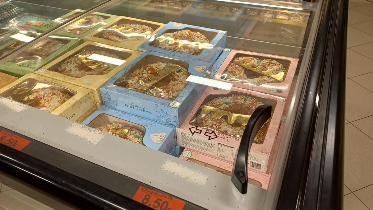 El roscón de Reyes ya se puede comprar en algunos supermercados de Vitoria
