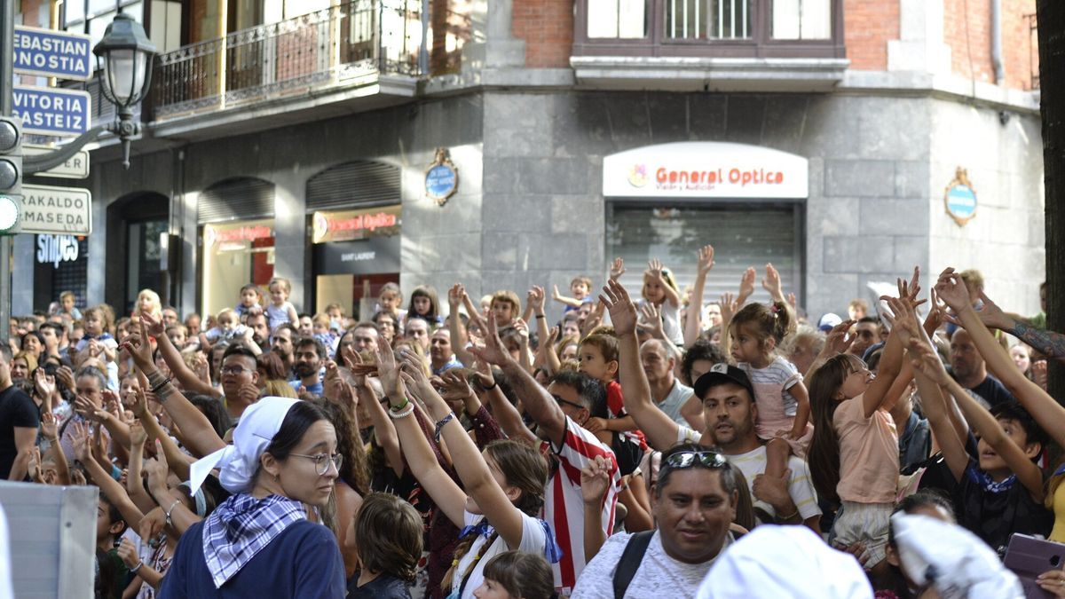 La asistencia a esta edición de Aste Nagusia está siendo masiva