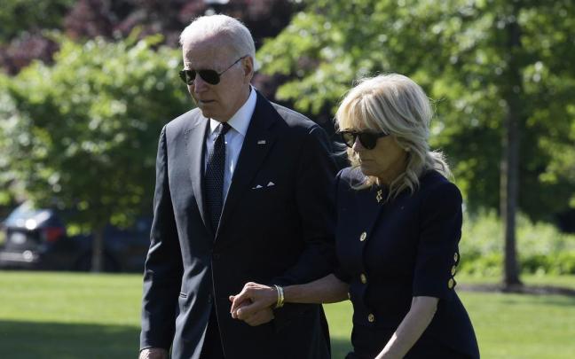 Joe Biden y su esposa Jill. Joe Biden y su esposa Jill.