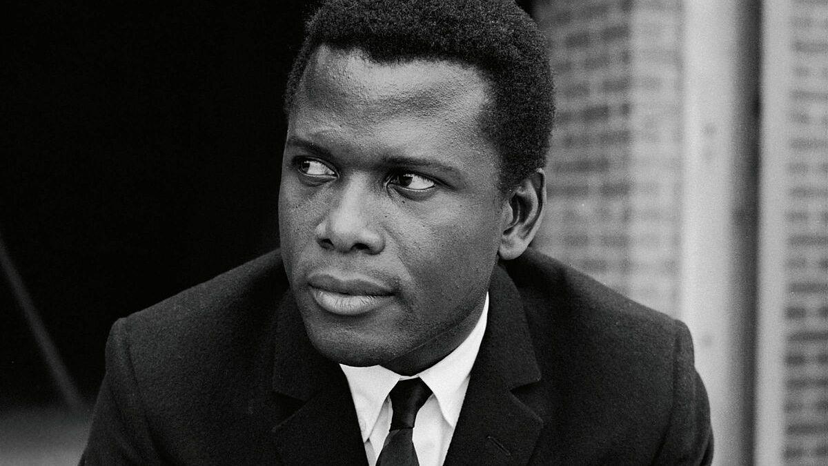 El actor y activista Sidney Poitier.