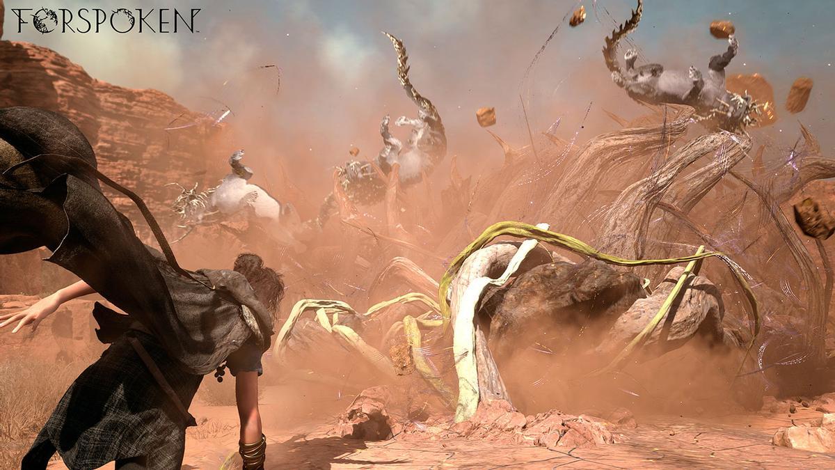 Captura del videojuego 'Forspoken'.