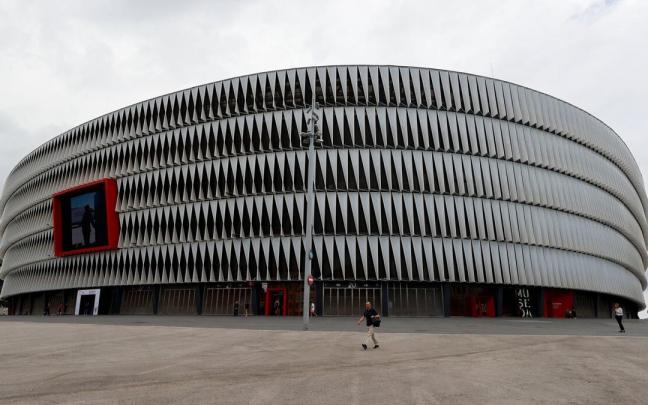Exterior del estadio de San Mamés