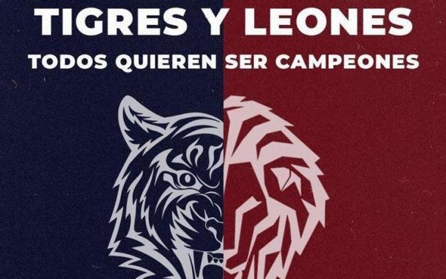 El cartel que anuncia el duelo de Copa entre Alzira y Athletic